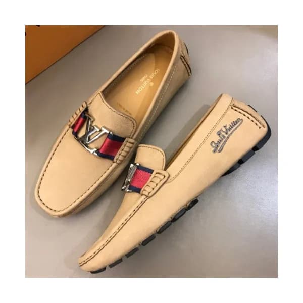LOUIS VUITTON 2018 MENS LEATHER LOAFER - 루이비통 남성 … - 1