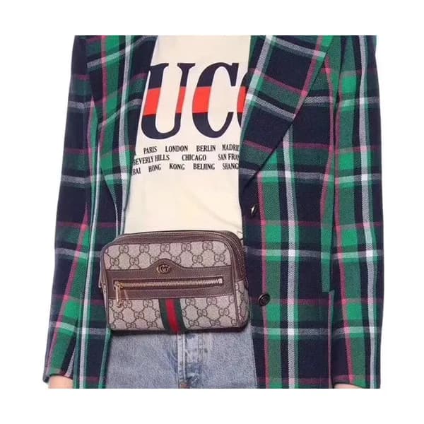 Gucci Ophidia Belt Bag,17.5CM - 구찌 오피디아 여성용 벨트백 ,5… - 1
