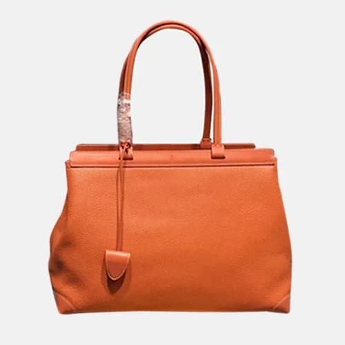 Goyard Leather Bellechasse Orange Tote Bag - 고야드 레… - 1