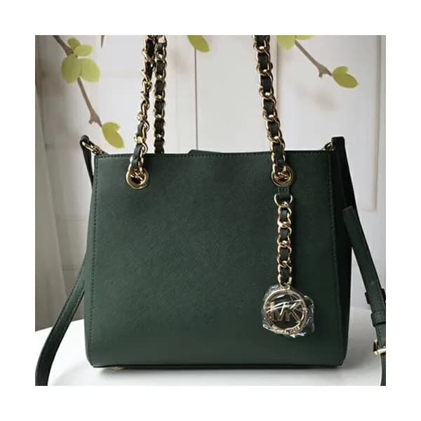 Michael Kors Leather Tote Shoulder Bag,23.5cm - 마이… - 1