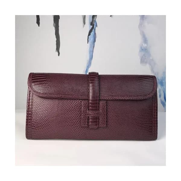 Hermes Lizard Leather Clutch Bag ,29cm - 에르메스 리저드 … - 1