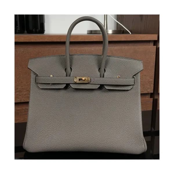 Hermes Birkin Togo Leather Tote Shoulder Bag ,25cm… - 1