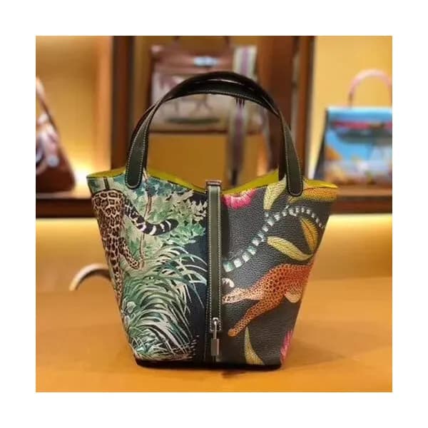 Hermes Picotin Lock Togo Leather Tote Bag,22cm - … - 1
