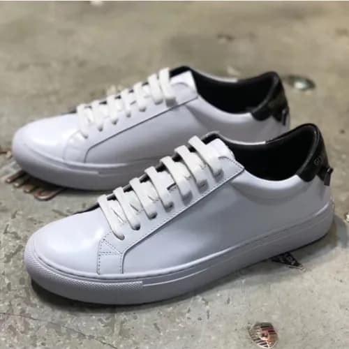 Givenchy 2018 Leather Sneakers Black Tab - 지방시 매듭 … - 1