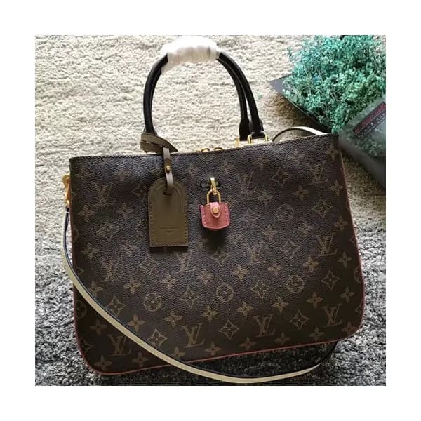 Louis Vuitton Millefeuille Tote Shoulder Bag,33cm … - 1