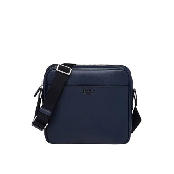 Prada Saffiano Messenger Shoulder Bag,25CM - 프라다 사… - 1