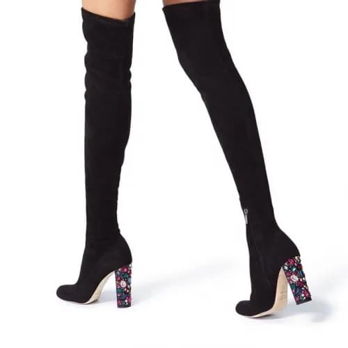 Jimmy-Choo 2018 Ladies Juwer Leather Long Boots - … - 1