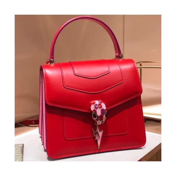 Bvlgari Serpenti Forever Tote Shoulder Bag,18CM - … - 1