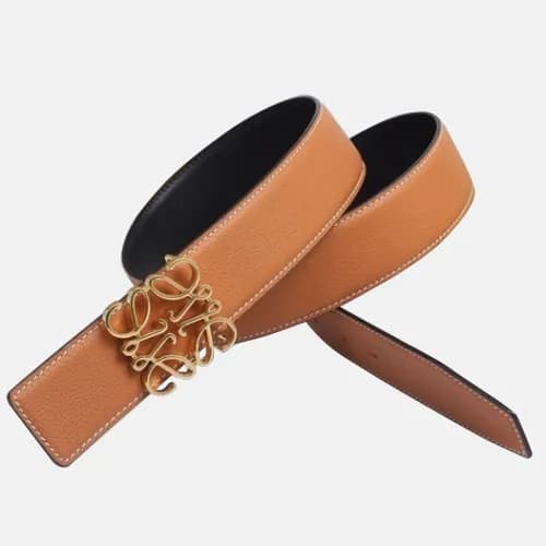 Loewe 2019 Mm/Wm Anagram Buckle Saffoano Reversibl… - 1