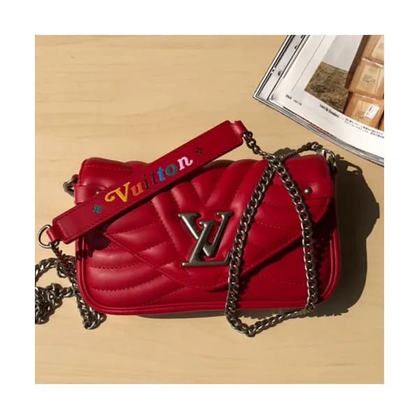 Louis Viutton Pochette New Wave Chain Shouder Cros… - 1