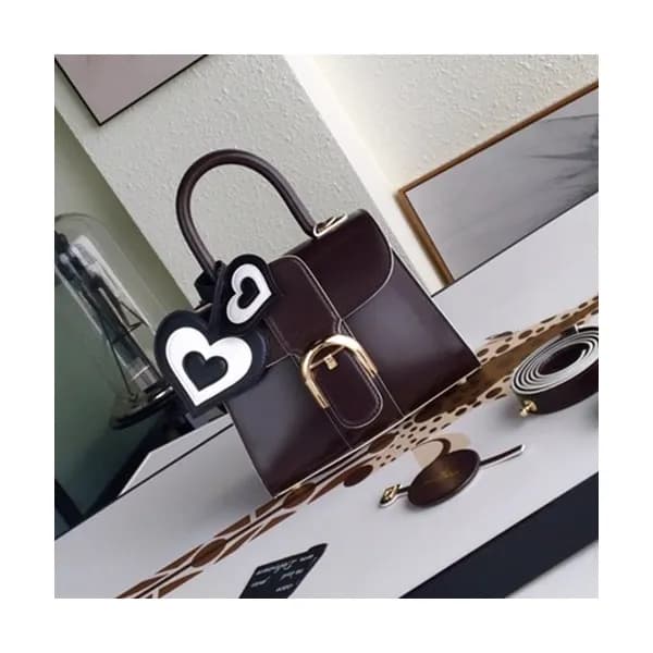 Delvaux 2019 Brillant Leather Tote Shoulder Bag,20… - 1