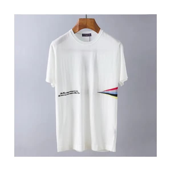 Louis vuitton 2019 Mens Galaxy Logo Crew-neck Shor… - 1