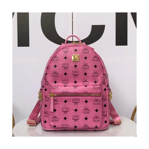 MCM 2019 Stark Leather Back Pack,17/21/26/34cm - 엠… - 1