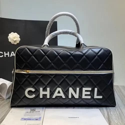 Chanel 2019 Women Leather Tote Bag ,47CM - 샤넬 2019… - 1