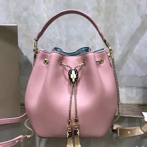 Bvlgari 2019 Bucket Tote Shoulder Bag,20CM - 불가리 2… - 1