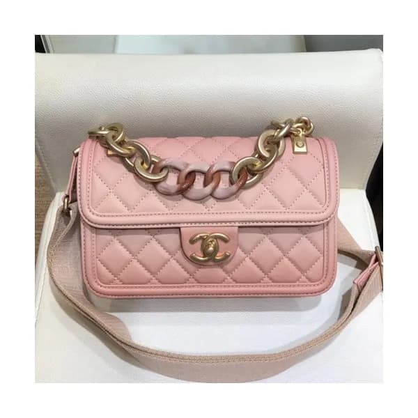 Chanel 2019 Woman Leather Small Tote Shoulder Bag … - 1