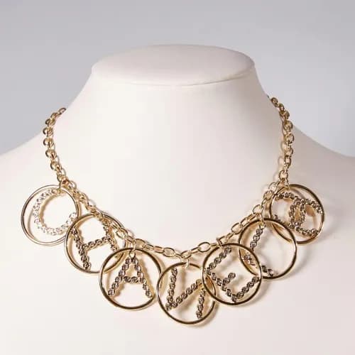 CHANEL Choker 18k Yellow Gold - 샤넬 여성용 목걸이 18K도금 옐… - 1