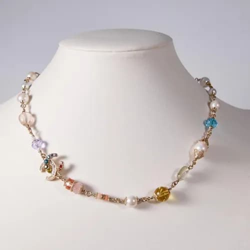 CHANEL Choker 18k Yellow Gold - 샤넬 여성용 목걸이 18K도금 옐… - 1
