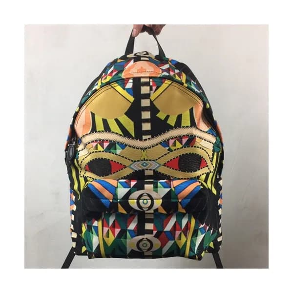 Givenchy 2019 Canvas & Leather Back Pack,41cm - 지방… - 1