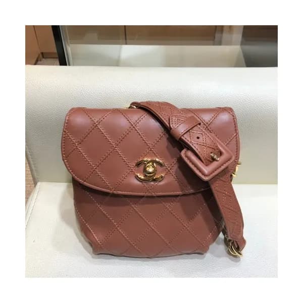 Chanel 2019 Women Leather Belt Bag ,17CM - 샤넬 2019… - 1