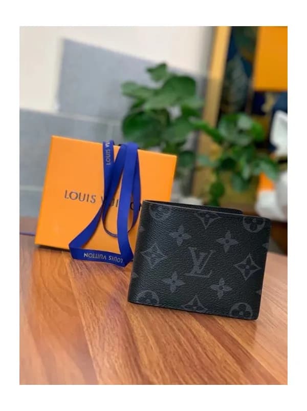 Louis Vuitton 2022 Mens Leather Wallet - 루이비통 남성용 … - 1