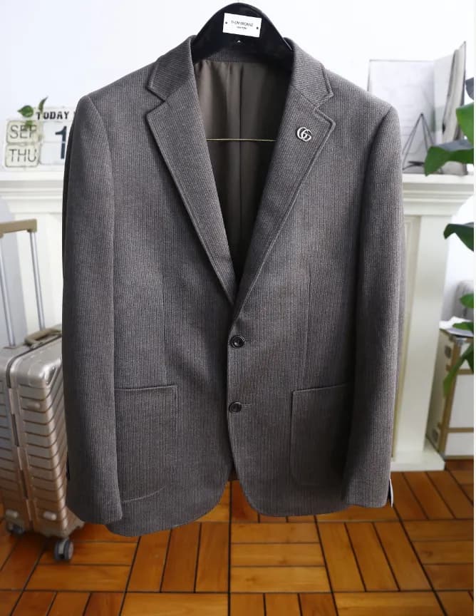 Gucci Mens Embroidery Logo Cotton Suit - 구찌 남성 자수… - 1