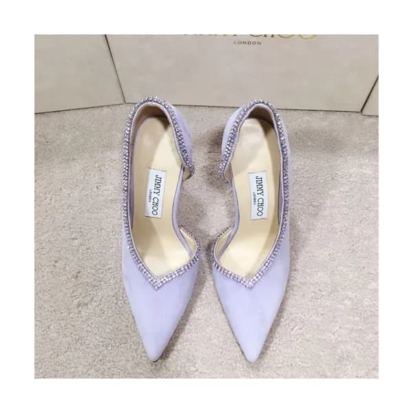 Jimmy Choo 2019 Ladies Suede High Heel - 지미츄 2019 … - 1