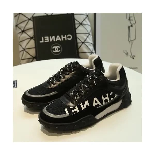 Chanel 2019 Mm / Wm Leather Running Shoes - 샤넬 201… - 1