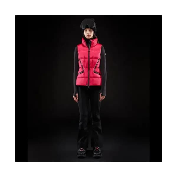 Moncler 2019 Womens Patch Logo Down Pedding Vest … - 1