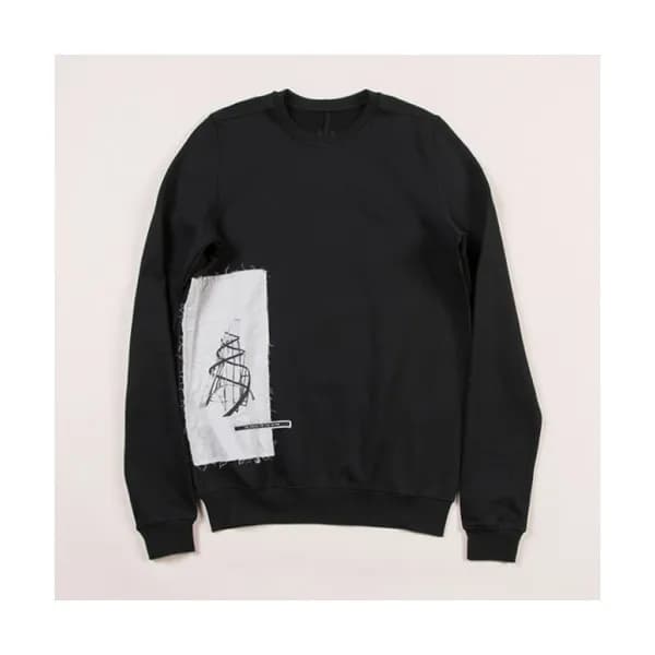 Rick Owens 2019 Mens Logo Cotton man-to-man - 릭오웬스… - 1
