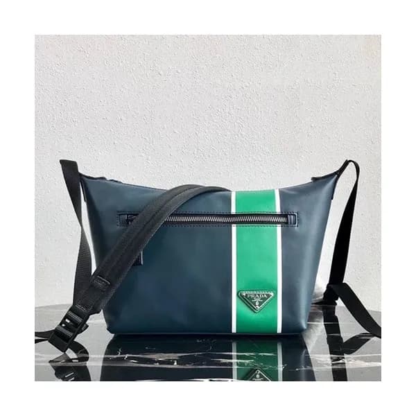 Prada 2019 Leather Messenger Shoulder Bag,24CM - 프… - 1