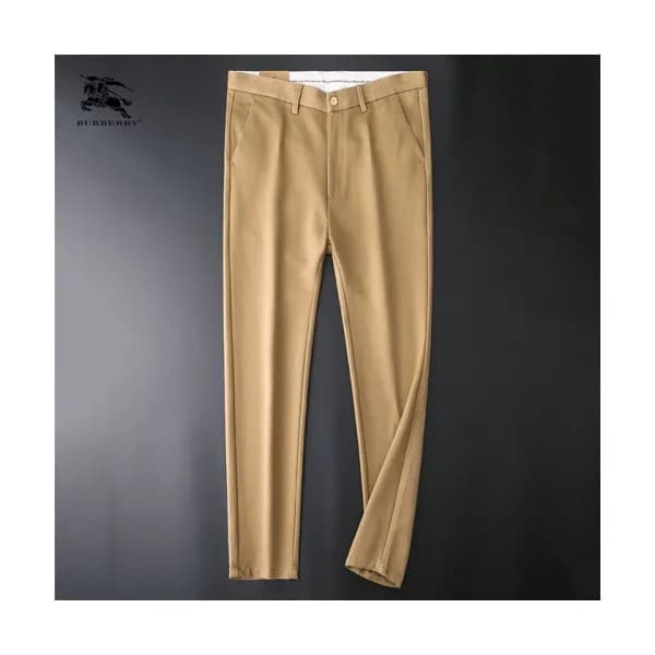 Burberry 2019 Mens Business Classic Cotton Pants -… - 1