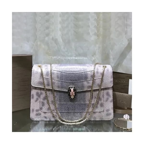 Bvlgari 2019 Serpenti Chain Shoulder Bag,28CM - 불가… - 1