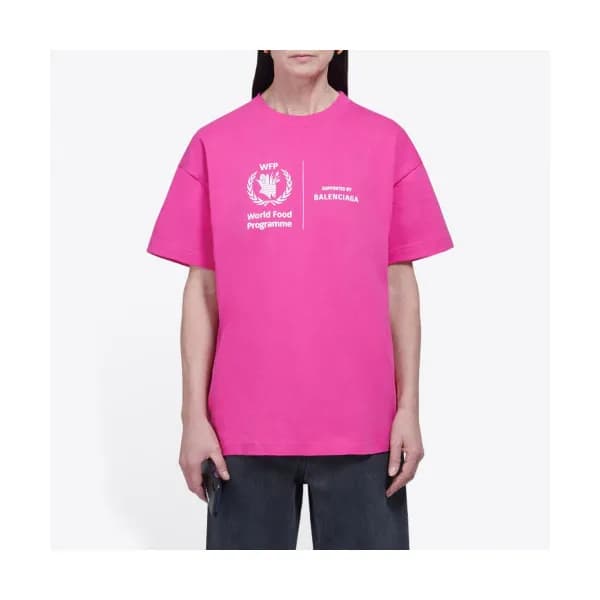 [발렌시아가]Balenciaga 2019 Mm/Wm Logo Cotton Short Sle… - 1