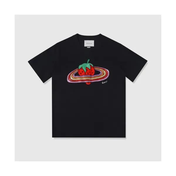 [매장판]Gucci 2019 Mm/Wm Logo Cotton Short Sleeved Ts… - 1