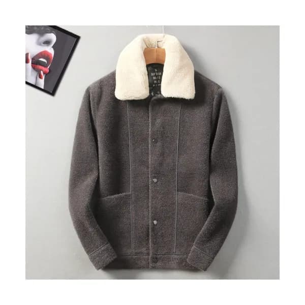 [알마니]Armani 2019 Mens Logo Casual Cashmere Jacket … - 1