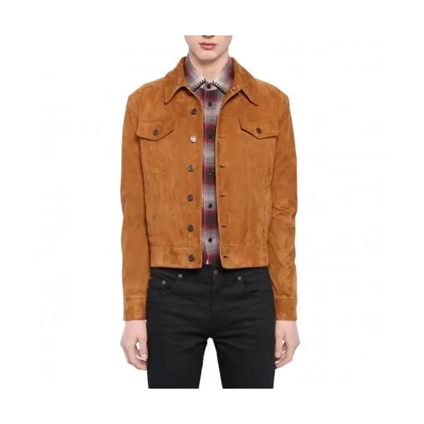 [1:1]Saint Laurent 2020 Mens Classic Leather Jacke… - 1