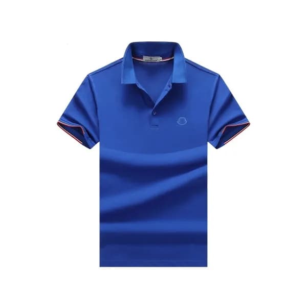 [매장판]Moncler 2020 Mens Logo Cotton Short Sleeved P… - 1