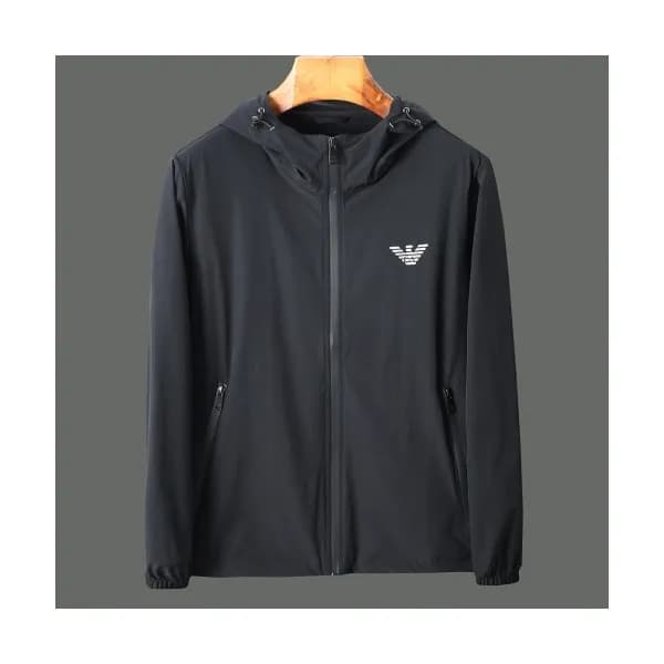 [알마니]Armani 2020 Mens Logo Casual Windproof Jacket… - 1