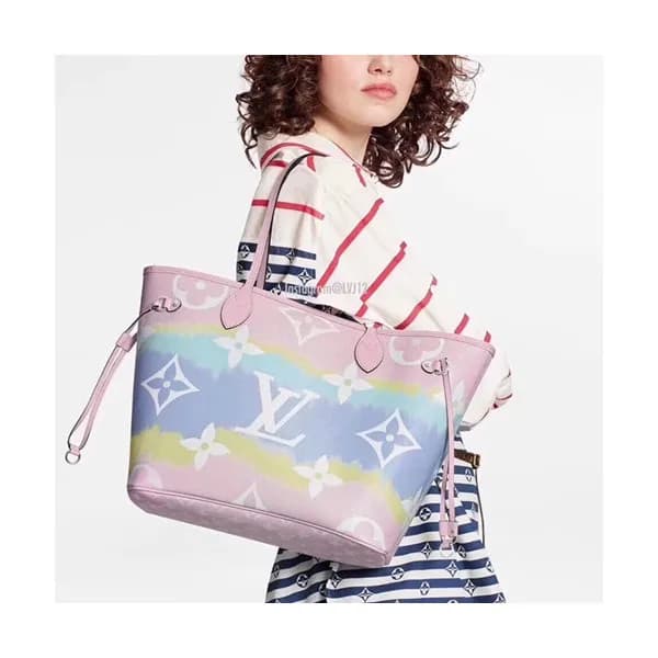 Louis Vuitton 2020 Never Full Tote Shoulder Shoppe… - 1
