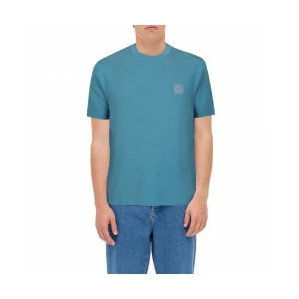 [로에베]Loewe 2020 Mens Casual Silket Short Sleeved T… - 1