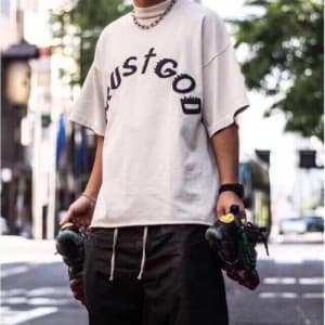 Kanye west 2020 Mm/Wm Logo Oversize Cotton Short S…