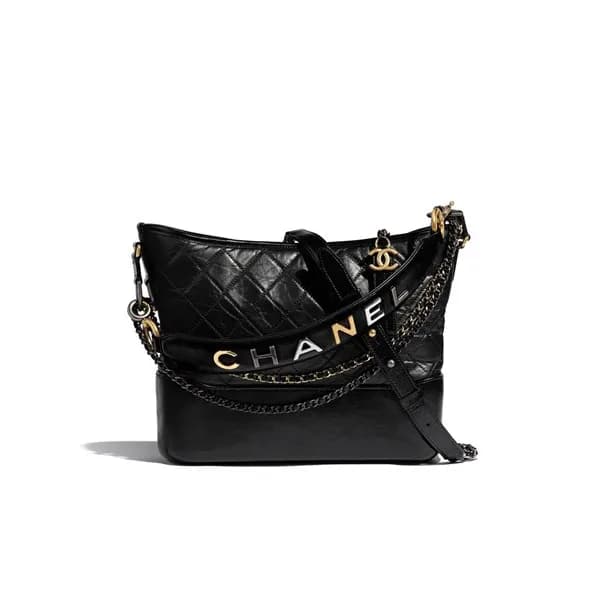 Chanel 2020 Gabrielle Hobo Leather Shoulder Bag ,2… - 1