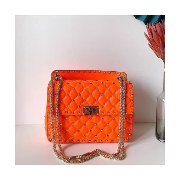 Valentino 2020 Leather Garavani Rockstud Spike Tot… - 1