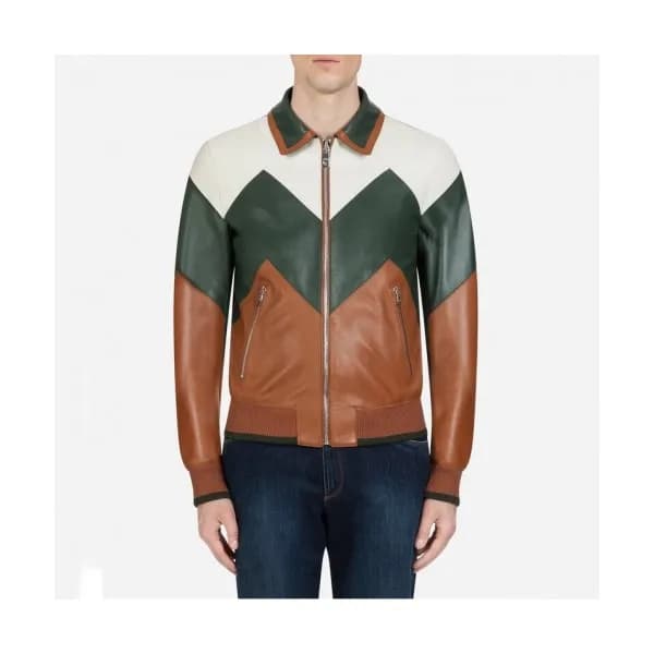 Dior 2020 Mens Logo Modern Casual Leather Jackets-… - 1