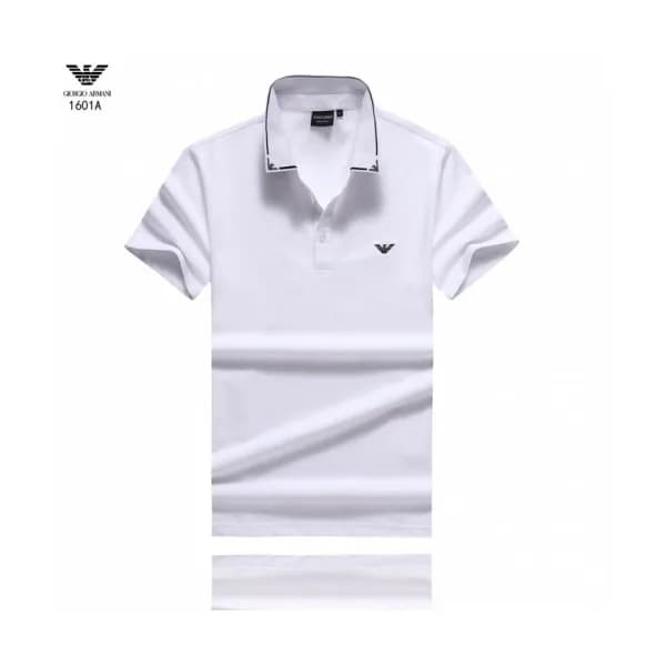 [알마니]Armani 2020 Mens Logo Silket Short Sleeved Ts… - 1