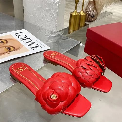 Valentino 2021 Women's Leather Slipper - 발렌티노 … - 1
