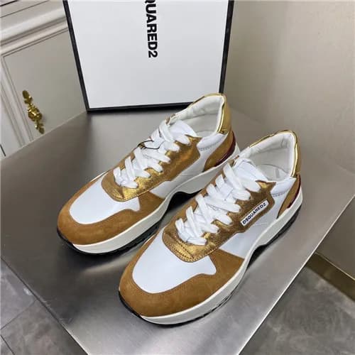 Dsquared 2020 Men's Leather Sneakers - 디스퀘어드 2… - 1