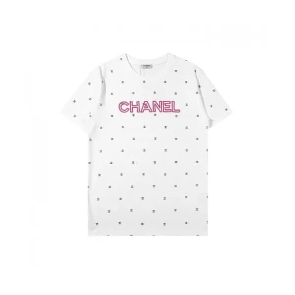 [샤넬]Chanel 2021 Mm/Wm 'CC' Logo Cotton Sho… - 1