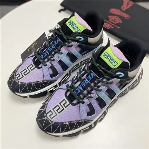 Versace 2021 Men's Leather Sneakers - 베르사체 202… - 1